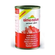 Консервы Almo Nature Classic Adult Cat with Chicken and Pumpkin с курицей и тыквой для кошек 140г (0530)