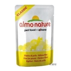Паучи Almo Nature Classic Adult Cat with Chicken Fillet с куриным филе для кошек 55г (4378)