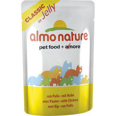 Паучи Almo Nature Classic in Jelly Adult Cat with Chicken с курицей в желе для кошек 55г (4736)