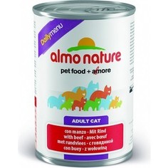 Консервы Almo Nature Daily Menu Adult Cat with Beef с говядиной для кошек 400г (5054)