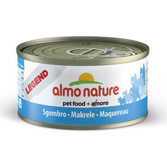 Консервы Almo Nature Legend Adult Cat with Mackerel с макрелью для кошек 70г (4175)