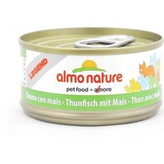 Консервы Almo Nature Legend Adult Cat with Tuna and Sweet Corn с тунцом и сладкой кукурузой для кошек 70г (2567)