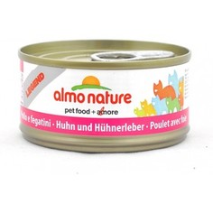 Консервы Almo Nature Legend Adult Cat with Chicken and Liver с курицей и печенью для кошек 70г (4583)