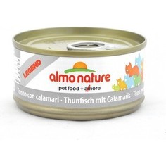 Консервы Almo Nature Legend Adult Cat withTuna and Squids с тунцом и кальмарами для кошек 70г (0837)