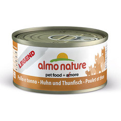Консервы Almo Nature Legend Adult Cat with Chicken and Tuna с курицей и тунцом для кошек 70г (4144)
