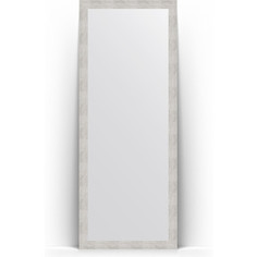 Зеркало пристенное напольное Evoform Definite Floor 78x197 см, в багетной раме - серебряный дождь 70 мм (BY 6002)