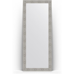 Зеркало пристенное напольное Evoform Definite Floor 81x201 см, в багетной раме - волна хром 90 мм (BY 6011)