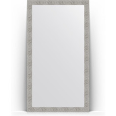 Зеркало пристенное напольное Evoform Definite Floor 111x201 см, в багетной раме - волна хром 90 мм (BY 6023)