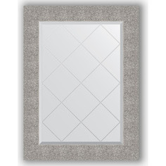 Зеркало с гравировкой Evoform Exclusive-G 66x89 см, в багетной раме - чеканка серебряная 90 мм (BY 4109)