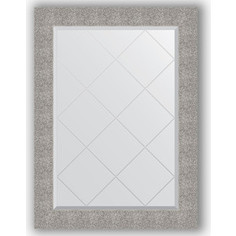 Зеркало с гравировкой Evoform Exclusive-G 76x104 см, в багетной раме - чеканка серебряная 90 мм (BY 4195)