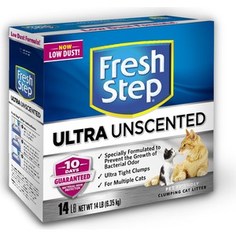 Наполнитель Fresh Step Odor Shield Unscented комкующийся без ароматизатора для кошек 6,35кг (1310)