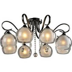 Потолочная люстра IDLamp 877/8PF-Darkchrome