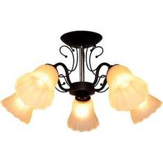 Потолочная люстра IDLamp 872/5PF-Argentoscuro