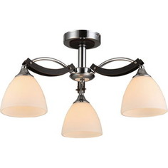 Потолочная люстра IDLamp 287/3PF-Blackchrome