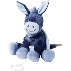 Игрушка мягкая Nattou Musical Soft toy Alex & Bibiou Ослик музыкальная 321051