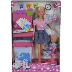 Simba Кукла Штеффи -учитель и Еви - ученица, 29 см., 12 см. (5730472)