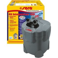 Фильтр SERA PRECISION SERA fil BIOACTIVE 130 + UV External Filter внешний c УФ-стерилизатором для воды в аквариуме до 130л