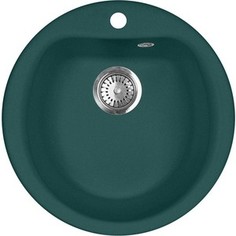 Кухонная мойка AquaGranitEx M-07 495х495 зеленый (M-07 (305))