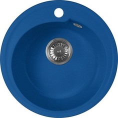 Кухонная мойка AquaGranitEx M-45 440х440 синий (M-45 (323))
