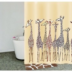 Штора для ванной IDDIS Safari Friends 180x200 см (570P18Ri11)