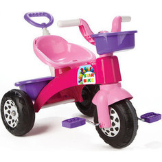 Детский велосипед с контролем Pilsan Star Фиолетовая рама с розовыми деталями (07-137)