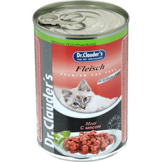 Консервы Dr.Clauders Meat in Delicate Sauce с мясом кусочки в соусе для кошек 415г