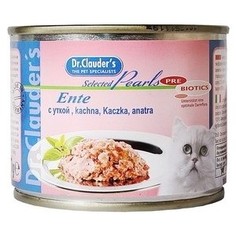 Консервы Dr.Clauders Selected Pearls Pate Duck паштет с уткой для кошек 200г