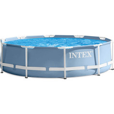 Бассейн каркасный Intex 28718/26718 Prism Frame 366х98см (фильтр-насос 2006 л/ч, лестница)