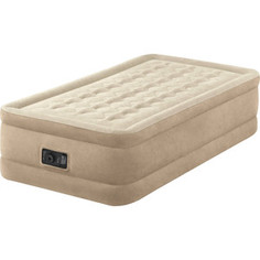 Надувная кровать Intex 64456 Ultra Plush Bed 99х191х46см, встроенный насос 220V