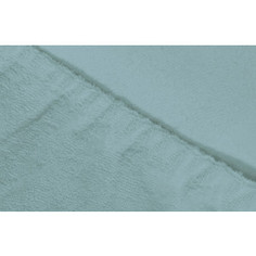Простыня Ecotex махровая на резинке 160х200х20 см (ПРМ16 голубой)