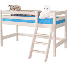 Детская кровать Мебельград Соня с наклонной лестницей, вариант 12
