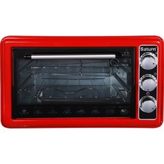 Мини-печь Saturn ST-EC1076 красный