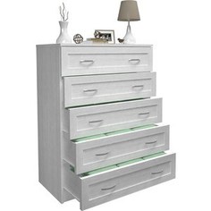 Комод Мастер Милан-12 МДФ (белый) МСТ-КДМ-12-БТ-ПМ