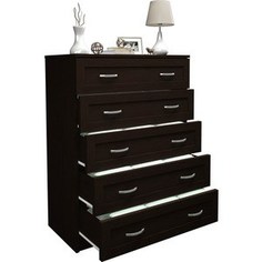 Комод Мастер Милан-12 МДФ (венге) МСТ-КДМ-12-ВМ-ПМ