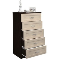 Комод Мастер Милан-17 МДФ (венге-дуб молочный) МСТ-КДМ-17-ВД-ПМ