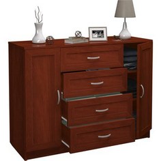 Комод Мастер Милан-19 МДФ (орех итальянский) МСТ-КДМ-19-ОИ-16