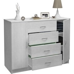 Комод Мастер Милан-19 (белый) МСТ-КДМ-19-БТ-16