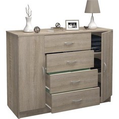 Комод Мастер Милан-19 (дуб сонома) МСТ-КДМ-19-ДС-16