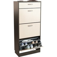 Обувница Мастер Дженни-3 (венге-дуб молочный) МСТ-ОДД-03-ВД-16