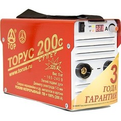 Сварочный инвертор Торус 200с Супер+провода