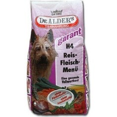 Сухой корм Dr.ALDERs Garant H4 Rice-Meat Menu хлопья с говядиной и рисом для активных собак 15кг (108) Dr.Alders