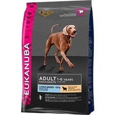 Сухой корм Eukanuba Adult Dog Large Breed Rich in Lamb and Rice с ягненком и рисом для взрослых собак крупных пород 2,5кг