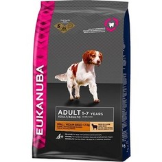 Сухой корм Eukanuba Adult Dog Small / Medium Breed Rich in Lamb and Rice с ягненком и рисом для взрослых собак мелких и средних пород 2,5кг