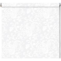 Рулонные шторы DDA Ажур (принт) Белый 37x170 см