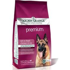 Сухой корм ARDEN GRANGE Adult Dog Premium Hypoallergenic Rich in Fresh Chicken &Rice гипоалергенный с курицей и рисом для взрослых собак 2кг (AG608282)