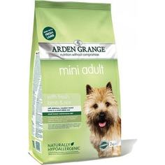 Сухой корм ARDEN GRANGE Adult Dog Mini Hypoallergenic with Fresh Lamb&Rice с ягненком и рисом для взрослых собак мелких пород 2кг (AG622288)