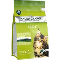 Сухой корм ARDEN GRANGE Kitten Grain Free Fresh Chicken&Potato беззерновой с курицей и картофелем для котят 2кг (AG611282)