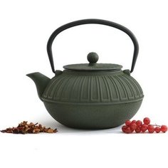 Заварочный чайник чугунный 1.5 л BergHOFF Studio зеленый (1107120)