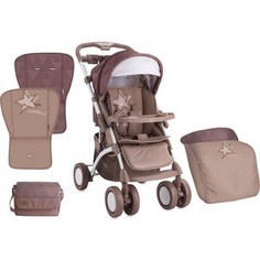 Прогулочная коляска Bertoni APOLLO+ накидка на ножки Бежевый / Beige Star 1731