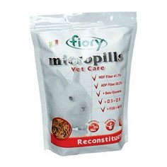 Корм Fiory Micropills Vet Care Reconstituent Dwarf Rabbits для карликовых кроликов 850г